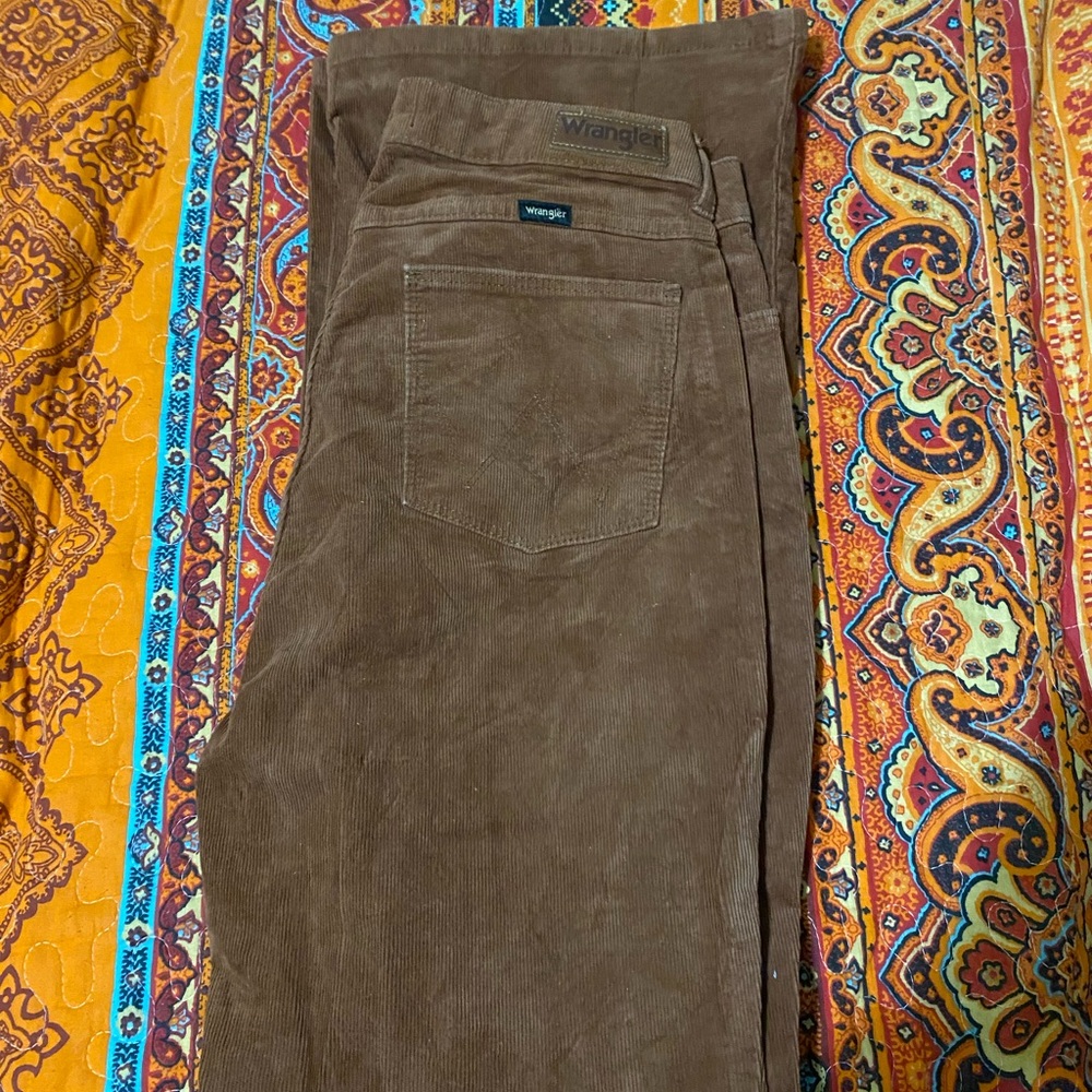 Wrangler Brown Corduroy Pants